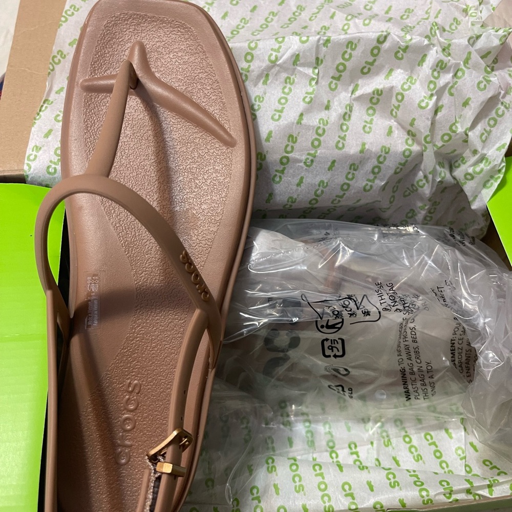 CROCS Women's Beige Sandals